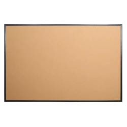 Blk Alum Frame Cork Brd 48x72
