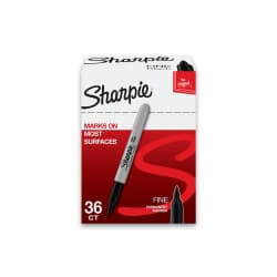 Sharpie 36CT Fine Blk Box