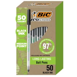 PEN BPNT ECO R.STIC 50PK BLK