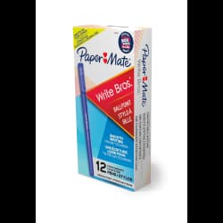 PEN BALL PT MEDIUM STICK BLUE