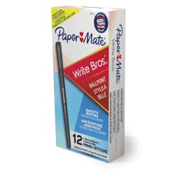 PEN BALL PT MEDIUM STICK BLK