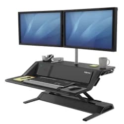 Fellowes Workstation, Black