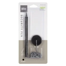 PEN BALLPOINT STAY-PUT BLACK