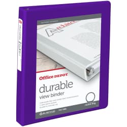 BINDER ODP VW RR 1" PURPLE