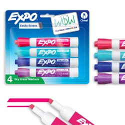 MARKER LOWODOR CHSL 4PK ASST