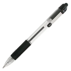 PEN Z-GRIP BP RTRCT MED DZ BLK