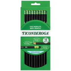 PENCIL #2 TICONDEROGA DZ BLACK