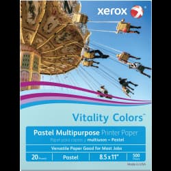 PAPER COPIER 20# LTR BLU 500SH
