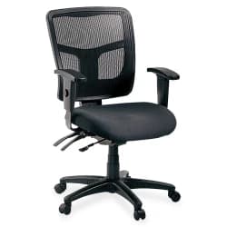 Lorell Ergomesh Chair, Black