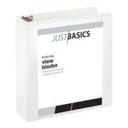 BINDER OD VIEW RR 3" WHITE