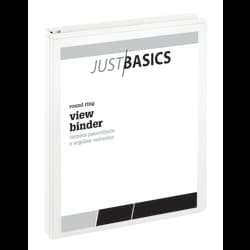 BINDER OD VIEW RR 1" WHITE
