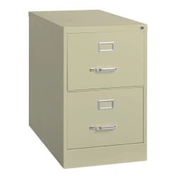 WorkPro 2-Drawer Cabinet, Putty