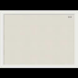 U Brands Linen Board, White Frame