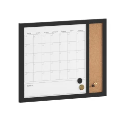 BOARD CALENDAR WALL BLACK