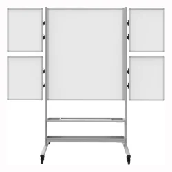 Luxor Whiteboard Station, Aluminum Frame