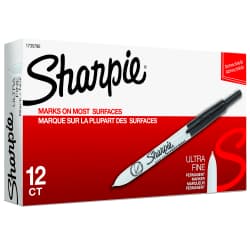 MARKER PERMANENT RT UF DZ BLK