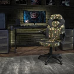 Flash X10 Gaming Chair, Camouflage/Black