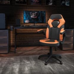 Flash X10 Gaming Chair, Orange/Black