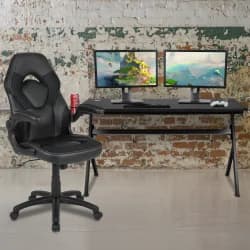 SET OFFICE GAMING BLACK