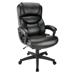 Realspace Fennington Chair, Black