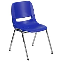 Flash HERCULES Chair, Navy/Chrome