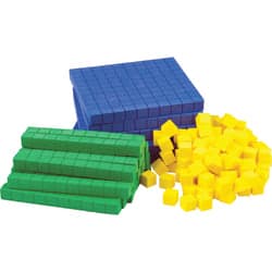 BASE TEN FOAM SET MULTI 55PCS