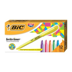 HIGHLIGHTER BRITE LINR ASTD DZ