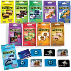 GAME MEMORY PHOTO CARDS 10PACK