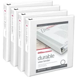 BINDER DUR VW RR 1.5 IN WT 4PK