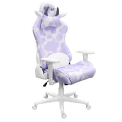 Chair Gaming Cow Style Purple