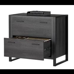 Realspace DeJori Cabinet, Charcoal