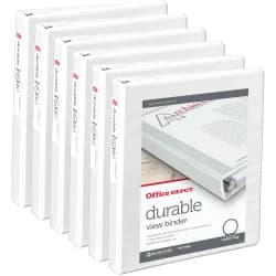 OD BNDR DUR VW 1IN 6PK WHT
