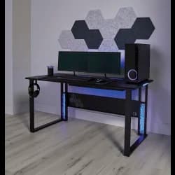 RS Gaming Desk, Black