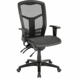 Lorell High-Back Chair, Black