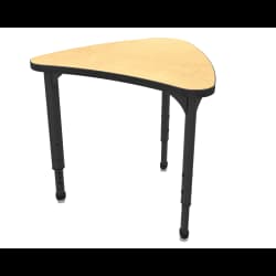 Marco Chevron Desk, Maple/Black