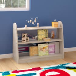 Flash Storage Unit w/Divider, Beech