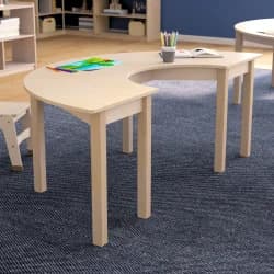 Flash Circle Table, Beech