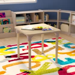 Flash Adjustable Table, Beech