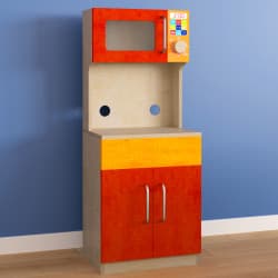 Flash Kitchen Cabinet, Beech
