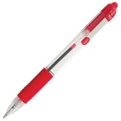 PEN Z-GRIP BP RTRCT MED DZ RED