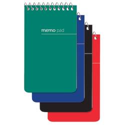 BOOK MEMO TOPWIRE 3X5 CR 3PK