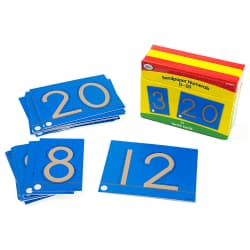CARDS SANDPAPER TACTILE 21