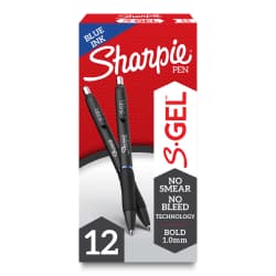 SHARPIE GEL 1.0MM 12OS BLUE