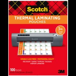 POUCHES THERMAL LAMINAT LETTER