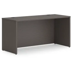 HON Credenza Shell, Slate Teak