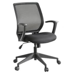 Lorell Mesh Chair, Black
