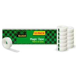 TAPE 3/4X1000" 12RL