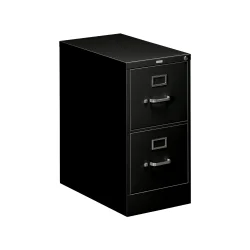 HON File Cabinet, Black