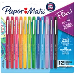 MARKER FLAIR PM 12CT ASTD