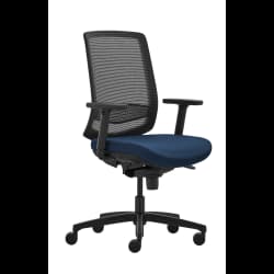 WorkPro Task Chair, Black/Blue